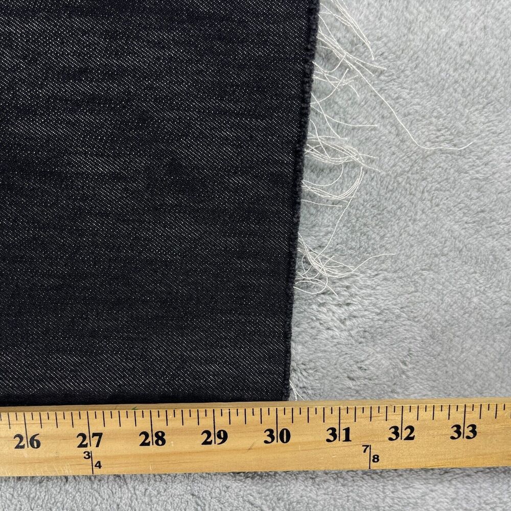 Etica Tyler Jeans Womens 29 Clear Black High Rise Straight Leg Raw Hem NEW - Picture 14 of 16